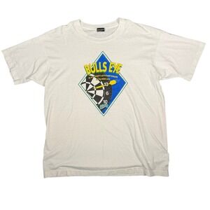 Vintage Bulls Eye‎ Dartboard Dr McGillicuddy's Mentholmint Schnapps T Shirt XL